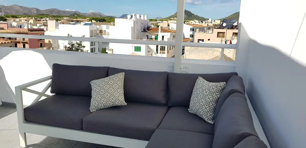 Apartment Sonne&Meerblick aus 40 Grad heißem Whirlpool genießen - Zentral am Hafen und dennoch ruhig Cala Ratjada  Spanien